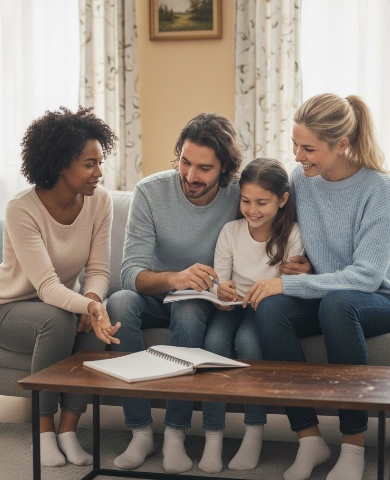 Accompagnement de la famille
